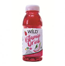 Wild Vitamin Drink Active Living Dragonfruit Flavoured  Plastic Bottle  300 millilitre